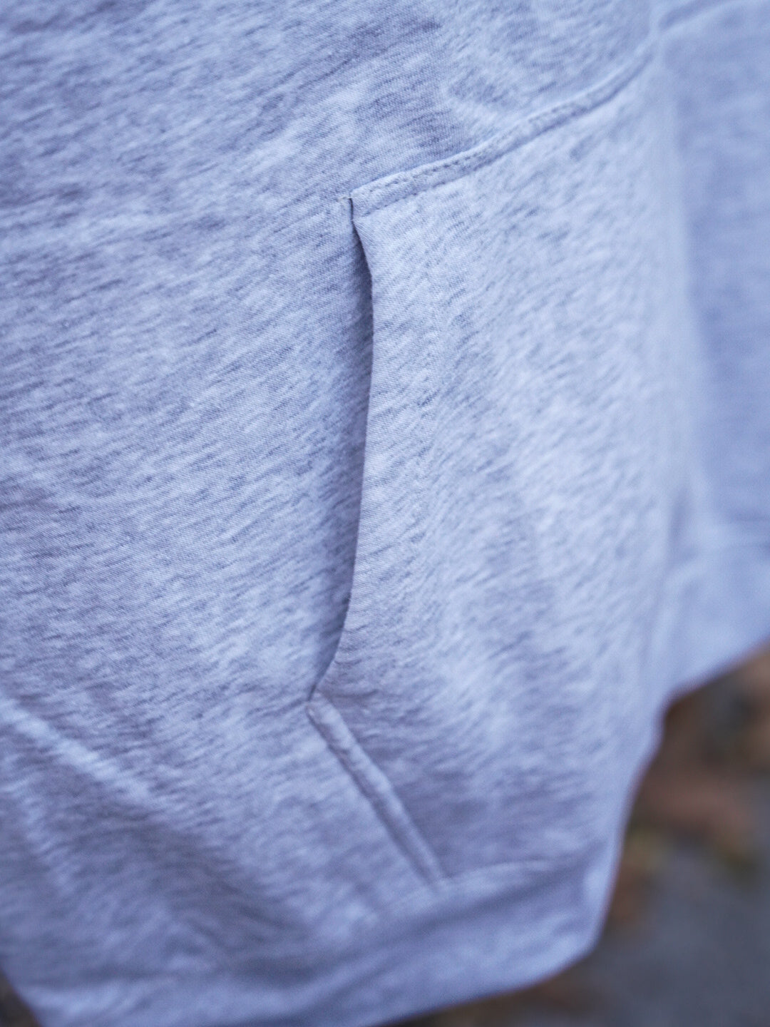 Blank Supply Co Heavyweight Hoodie Detail - Double Layer Hood Construction